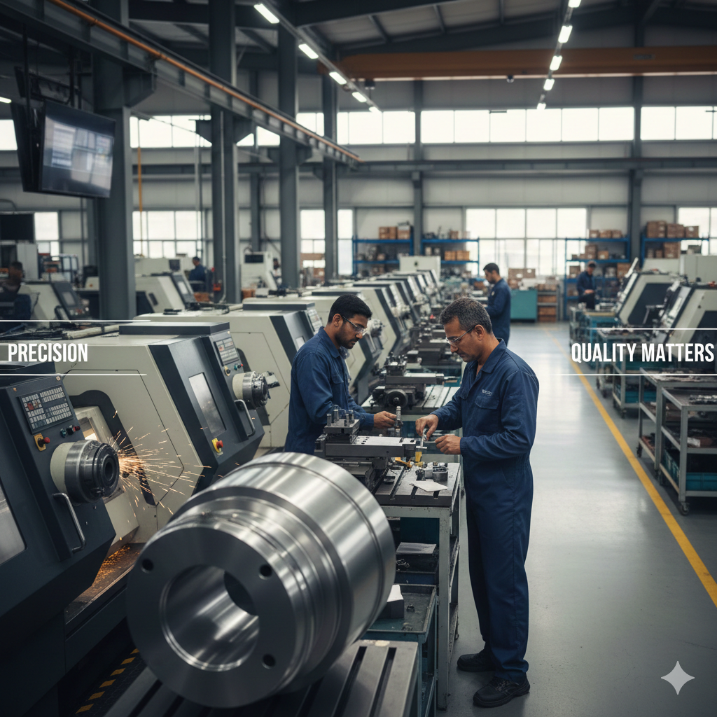 Industrial machining equipment